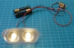Electrical Innards & Lens For Huffy Silver Jet, Eldorado Bicycle Tank Light. Fixed Price $40.00.