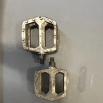 Gt VP-821 Flat Platform Pedals Pair Aluminum Silver Bmx Bike Cruiser Compatible. Fixed Price $40.00.
