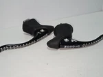 Nos Vintage Black Modolo Professional Road Brake Levers Super Rare Drilled Cut. Fixed Price $220.00.