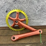 Vintage Sugino Bmx Crankset 170MM 40T Ring 110 Bcd Forged 80S Modified. Fixed Price $80.09.