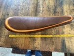 Vintage Persons Permaco Banana Bicycle Seat Single Brown W/ Orange Yellow. Fixed Price $22.00.