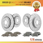 Front+rear Disc Brake Rotors And Ceramic Pads Kit For 2018-2023 Honda Odyssey. Fixed Price $183.39.