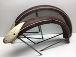 Vintage 1950S Schwinn 26 2.125 S2 Bicycle Fenders Maroon Hornet Dx Bike. Fixed Price $125.00.