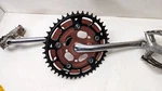 Red Tuf Neck Power Disc Old School Bmx Chainring Sprocket Sugino Crank Gt Hutch. Fixed Price $199.99.