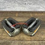 Vintage Schwinn Block Bow Pedals 1/2 Black Pair 550G Reflectors Cruiser Bike. Fixed Price $37.99.