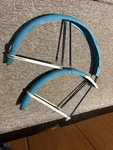 1950S Jc Higgins 26X2.125 Balloon Tire Bicycle Fenders Color-flow Sears Elgin. Fixed Price $99.95.