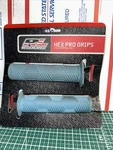 Redline Hex Pro Grips - Light Blue 130MM Nos (no Plugs). Fixed Price $9.98.