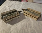 Vintage Wald 6140 Bicycle Pedals White With Reflectors. Fixed Price $15.00.
