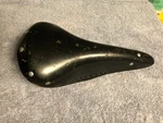 Vintage Club No. 29A Cuir Croupon... "marque Deposee" Leather. Track Bike Saddle. Fixed Price $150.00.