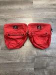 Vintage Cannondale Road Bike Pannier Saddle Bag Rack Red Rare Usa Set Of 2. Fixed Price $80.00.