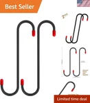 2 Pcs Brake Caliper Hanger Hooks With Red Rubber Tips,auto Black. Fixed Price $12.59.