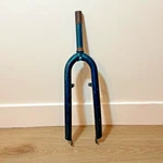 Vintage Nishiki 26IN Steel Threaded Mtb Bicycle Fork 1/8IN 145MM Teal A1. Fixed Price $99.99.