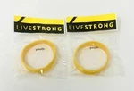 Livestrong Lot Of 2 Bracelets Lance Armstrong Cancer Awareness Wristband Youth. Fixed Price $11.99.