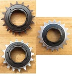 Shimano Bmx Freewheel 16T, 17, 18T SF-MX30 3/32" Chrome Or Black. Fixed Price $37.34.