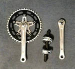 Sugino Super Maxy Cross Bmx Bike Cranks Old Mongoose Gt Redline Haro Hutch Cw. Fixed Price $274.00.