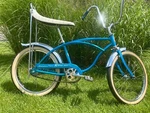 1966 Schwinn Sting Ray (blue) Bicycle Poster 24 X 36 Inch Wall Art!. Fixed Price $29.99.