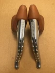 Suntour Superbe Brake Levers W/og Gum Hoods, Road Vintage Slotted 1980S Vgc. Fixed Price $64.99.