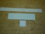 Schwinn Approved Stingray Pea Picker Coaster Brake Bicycle Decal Set. Fixed Price $40.00.