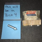 Oem Yamaha Pedal Pin Crank 1970S Part# J60-27813-01 Nib. Fixed Price $20.00.