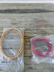 Lot Of 2 Peregrine- Style Cosmic Bicycle Brake Cables 1 Gold Red. Fixed Price $29.95.