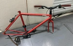 Raleigh Record Back Alley Bike Frame 21IN Red Set 700C. Fixed Price $149.95.