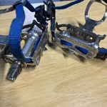 Kyokuto Pro Ace Vintage Road Bike Pedals Japan With Christophe Cages Nice. Fixed Price $45.00.