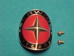 Nos Schwinn Sierra Bicycle Head Badge Nameplate Emblem. Fixed Price $26.00.
