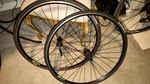 Mavic CXP21 700C Road Wheelset Rim Brake Clincher W/ Hubs Qr Black. Fixed Price $125.00.