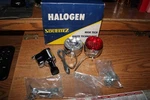 Nos Soubitez Halogen Bicycle Light Set + Generator New Old Stock Vtg Cycling. Fixed Price $89.99.
