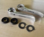 Vintage Shimano Z408 Shift Levers And Washers. Fixed Price $10.00.