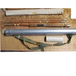 Wright & Mcgill Fishing Pole Gold Eagle Trailmaster Gift To A.g. Hiebert Alaska. Fixed Price $135.00.