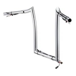 14'' Rise 1.25'' Fat Road Glide Prewired Ape Hangers Handlebar For Harley 16-23. Fixed Price $266.90.