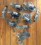 Schwinn GT-510 Rear Derailleur Vintage Lot For Parts Many Pieces Huret Allvit. Fixed Price $40.00.