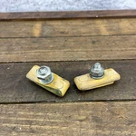 Vintage Skyway Tuff Pads Yellow Brake Old School Bmx Shoe Og 80S Threaded. Fixed Price $30.79.