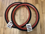 1990S Nos Schwinn Scrambler Xs Red Wall Tires. Fixed Price $350.00.