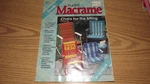Macrame Chairs For Sitting Lawn Furniture Leaflet Book Miller 8223 Plaid. Fixed Price $12.99.