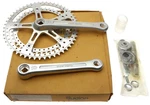 Sugino Super Mighty Crankset 8 Speed 170MM Silver 52/42 W/bb New Vintage. Fixed Price $349.99.