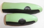 Schwinn Black/mint Green Off-set Cruiser Bicycle Handlebar Grips Bike Parts 366. Fixed Price $9.99.