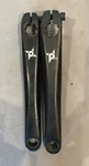 Vintage Powerlite/torq BFC-US01 175MM Steel 3-PIECE Bmx Crank Arms Excellent. Fixed Price $59.95.
