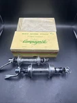 Campagnolo 1034 Record Low Flange Hubs ( Curved Qr) Nos 32 Hole French Threaded. Fixed Price $299.99.