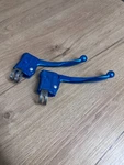 Lee Chi 135A Brake Levers Blue. Fixed Price $19.00.