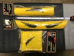 Nos Old School Yellow Bmx Aeromax 2 Handlebar 1 Stem Pads Huffy Schwinn Mongoose. Fixed Price $38.00.