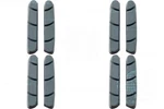 4 Pairs (8 Inserts) Campagnolo Record Chorus Grey Road Brake Shoes, 55MM Pads. Fixed Price $14.59.
