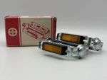 Nos Vtg Schwinn Bicycle Bike Rattrap Reflector Pedals W/ Box #57730. Fixed Price $289.95.