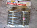 Nos Vintage Royce Union Bicycle Rubber Pedals 9/16" Axle Sealed. Fixed Price $44.99.