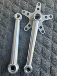 Cook Quality Products (cqp) Cranks 181 Mm Silver Dog Bone Vintage Bmx Mtb. Fixed Price $500.00.