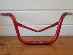 Hard To Find Vintage Bmx Huffy Pro Thunder Red Bike Handlebars. Fixed Price $95.00.