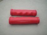 Nos Red Bicycle Handlebar Grips Fit Schwinn Shelby Monark Higgins Columbia &&. Fixed Price $18.00.