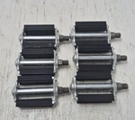 Lot Of 6 Vintage Nos Wald Bicycle Pedals Bike Black W/reflectors Model 7141. Fixed Price $29.99.