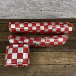 Vintage Flite Anodized Bmx Pad Set V-bar Checkered 80S Old School Frame. Fixed Price $93.99.
